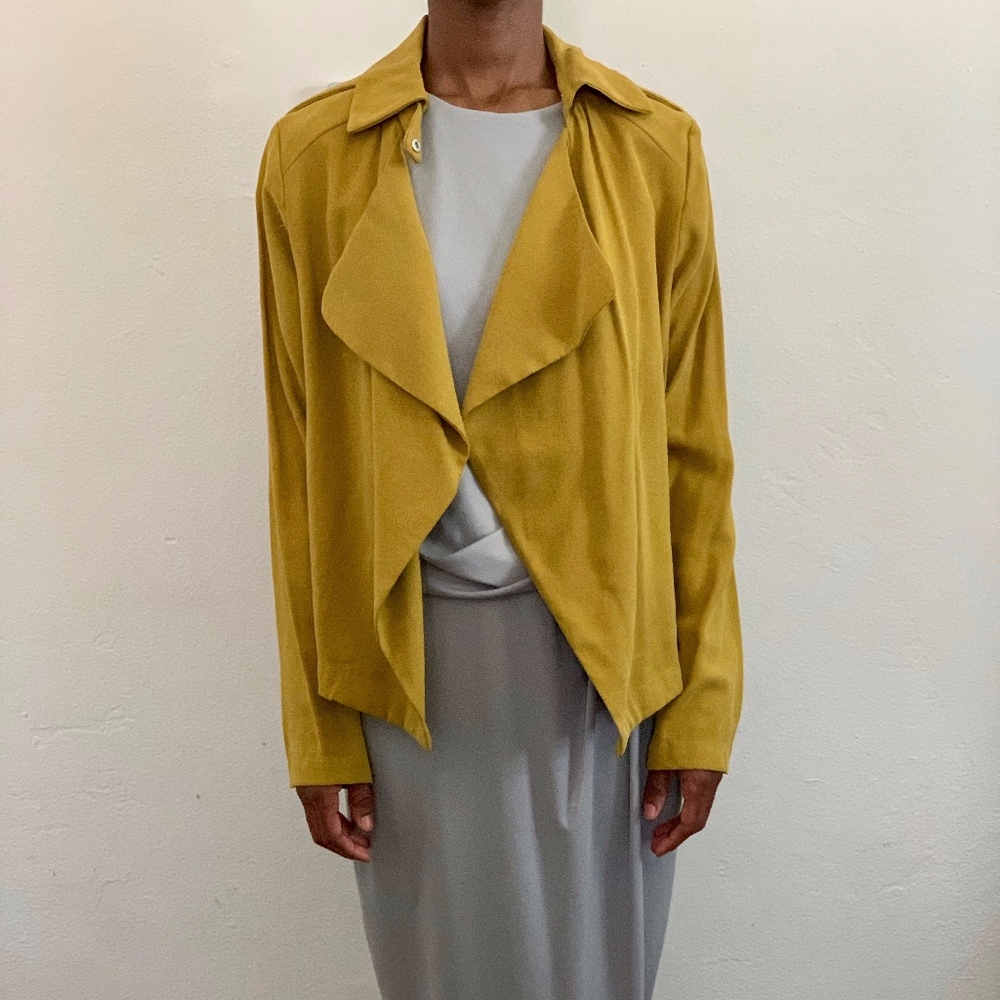 ZARA Mustard Lightweight Jacket